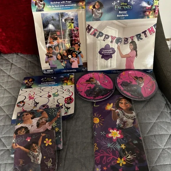 Encanto birthday decorations bundle